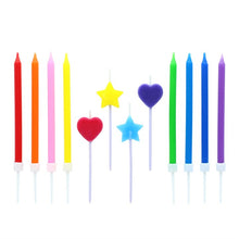Rainbow Candles x 12