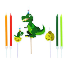 Dinosaur Candles x 7