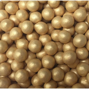 Gold Glimmer Chocoballs 50g