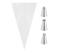 3 Nozzles & 6 Disposable Piping Bags