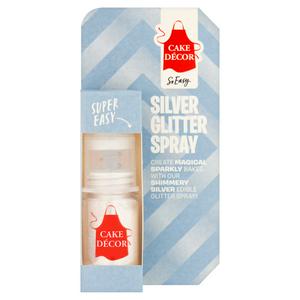 Silver Glitter Spray 4g