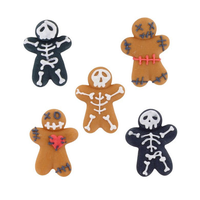 Halloween Ginger Dead Men Cake Toppers