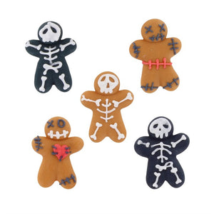 Halloween Ginger Dead Men Cake Toppers