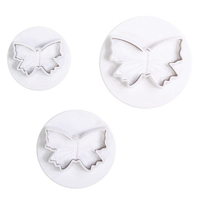 Butterflies x 3 Plunge Cutters Set