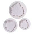 Plunge Cutters Set - Leaves x 3