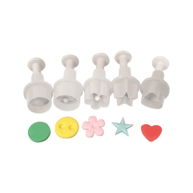 Geometric x 5 Plunge Cutters Set