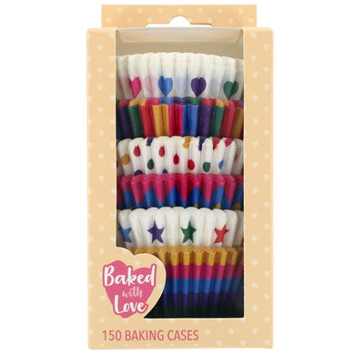 Baked with Love Rainbow Cases x 150
