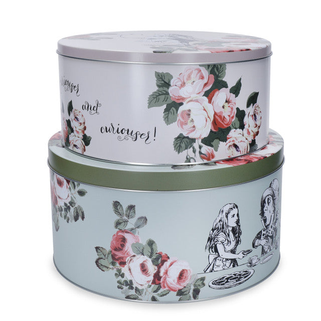 V&A Alice in Wonderland Cake Tins