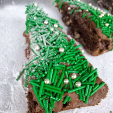 Christmas Tree Brownie Kit