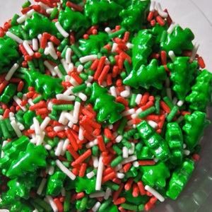 Christmas Tree Sprinkle Mix