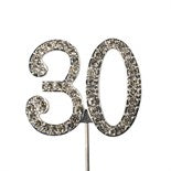 Diamante Number Toppers