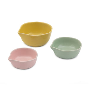 Jamie Oliver Big Love Pinch me Pots - Set of 3