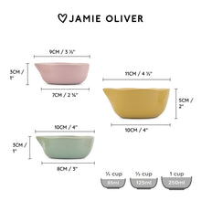 Jamie Oliver Big Love Pinch me Pots - Set of 3