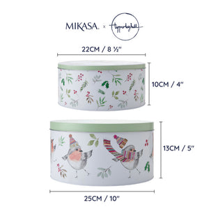 Robin Cake Tins x 2