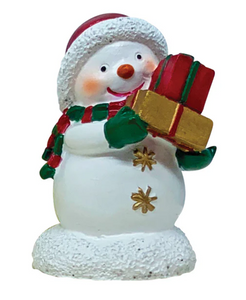 Snowman & Presents Cake Topper