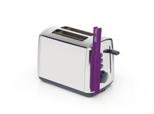 Toaster Tongs - silicone - 4 colours available