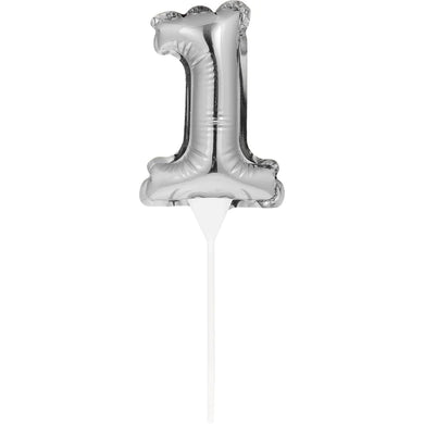 Self Inflating Number Cake Balloons