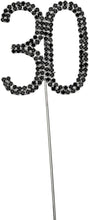 Diamante Number Toppers