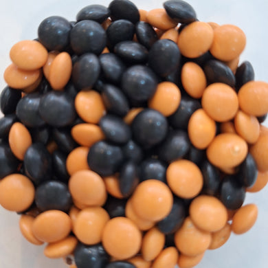 Black & Orange Mini Chocolate Beans