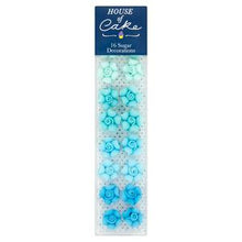 16 Ombre Flowers edible decorations