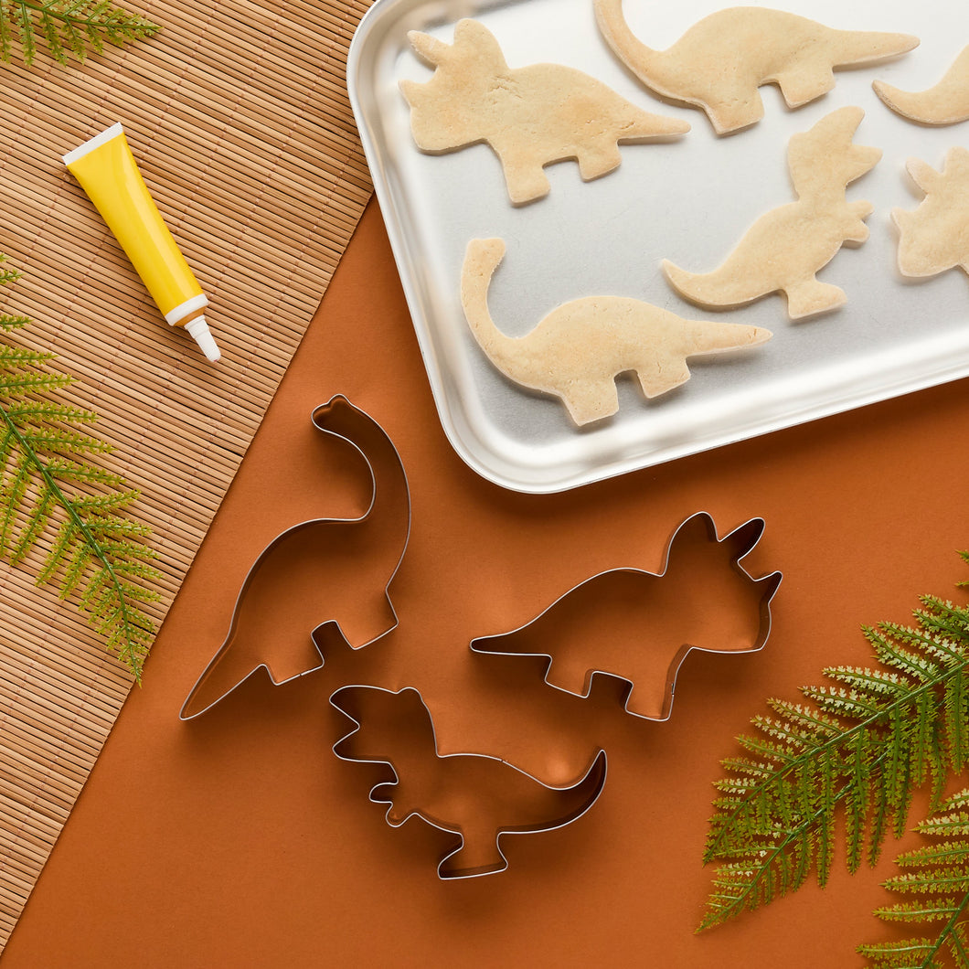 Cookie Cutters Set - Dinosaurs x 3