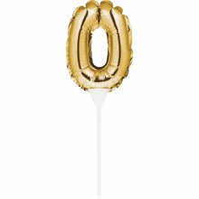 Self Inflating Number Cake Balloons