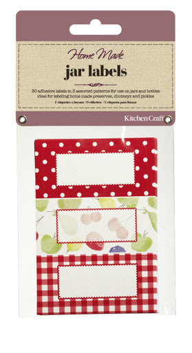 Jam Jar Labels x 30