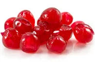 Whole Red Jumbo Glace Cherries 100g