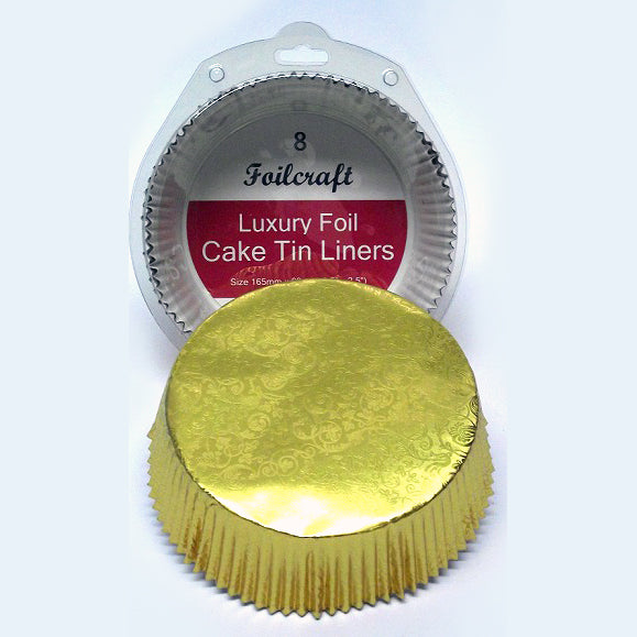Colourful Foil Cake Tin Liners – Home Bake - specialist cook shop