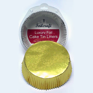 Foil Cake Tin Liners