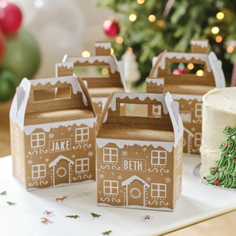 Gingerbread House Gift Boxes