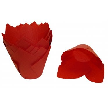 Muffin Cases: 20 x Tulip - Various Colours