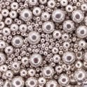 Twinkle Pearl Mix - Silver  50g