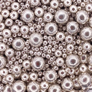 Twinkle Pearl Mix - Shiny Silver