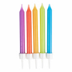 Coloured Candles x 10