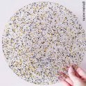 10" Round Glitter Acrylic Cake Board