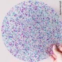 10" Round Glitter Acrylic Cake Board