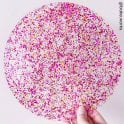 10" Round Glitter Acrylic Cake Board