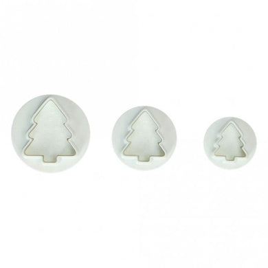 Plunge Cutters Set - Christmas Trees