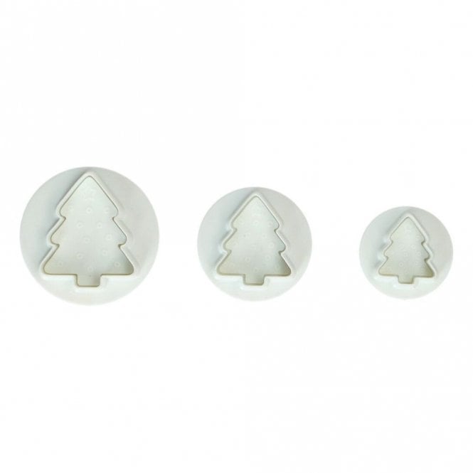 Plunge Cutters Set - Christmas Trees