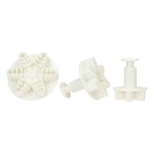 Plunge Cutters Set - Snowflakes x 3