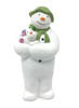 Snowman & Snow Dog Topper