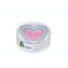 Tub of 6 Multicoloured Cookie Cutters - various shapes available