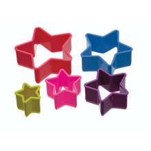 Tub of 6 Multicoloured Cookie Cutters - various shapes available