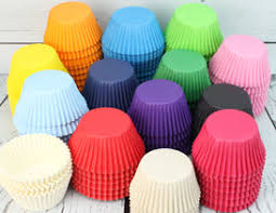 Plain Colour Cupcake Cases