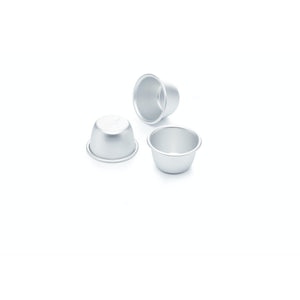 Pudding Basins / Moulds - Metal x 4