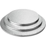 Cake Boards: Round / Square: Silver