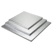 Cake Boards: Round / Square: Silver